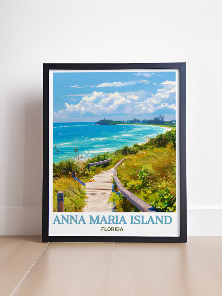 Beautiful Leffis Key Preserve artwork offers a tranquil view of Floridas preserved landscapes on Anna Maria Island. This stunning Florida wall art is perfect for creating a peaceful atmosphere in your home while adding a touch of modern elegance to your decor.