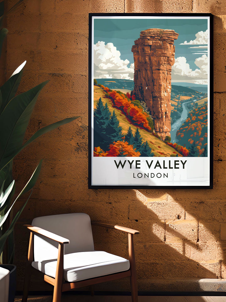 Symonds Yat Rock Framed Prints capturing the timeless appeal of the Wye Valley perfect for adding a touch of elegance and natural beauty to your home decor