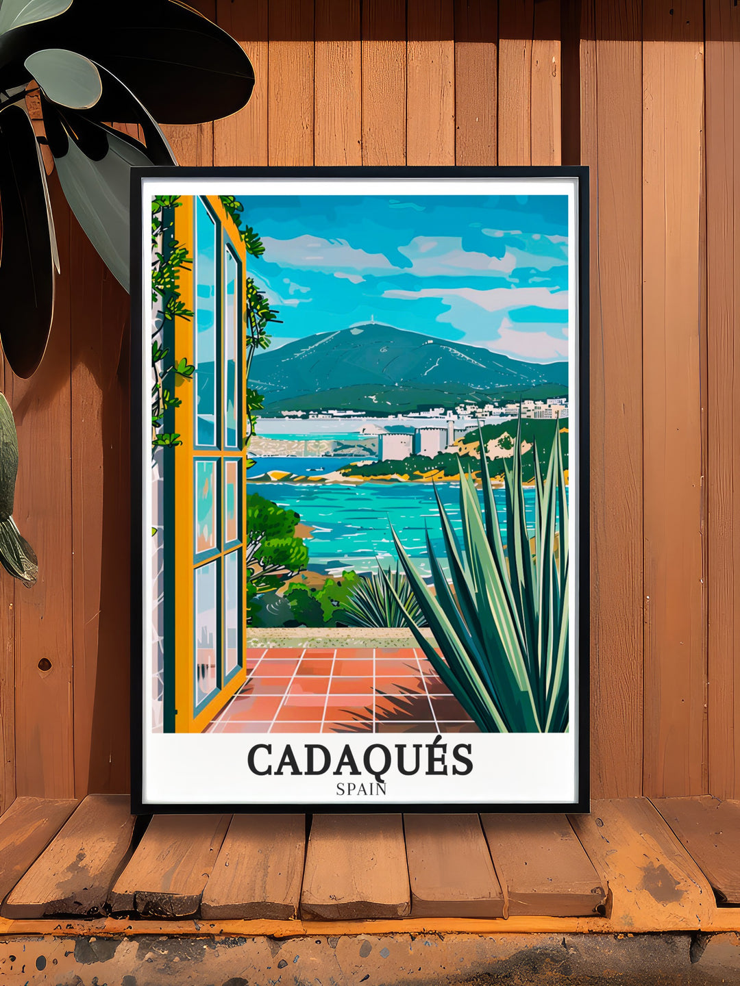 Cap de Creus travel print showcases the rugged cliffs and stunning sea views of Spains easternmost point. This canvas art is ideal for adventurers and nature lovers looking to bring the wild beauty of Spains coastal landscapes into their living space.