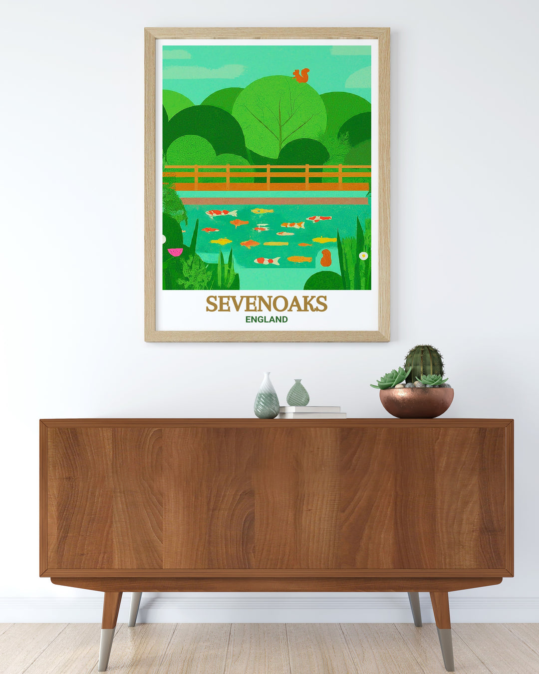 Sevenoaks Wildlife Reserve poster print captures the serene beauty of one of Englands most cherished natural reserves. This artwork features the lush woodlands, vibrant wetlands, and diverse wildlife that make this reserve a haven for nature enthusiasts. The detailed print brings the tranquility of the English countryside into your home, offering a peaceful and calming atmosphere that complements any decor style.