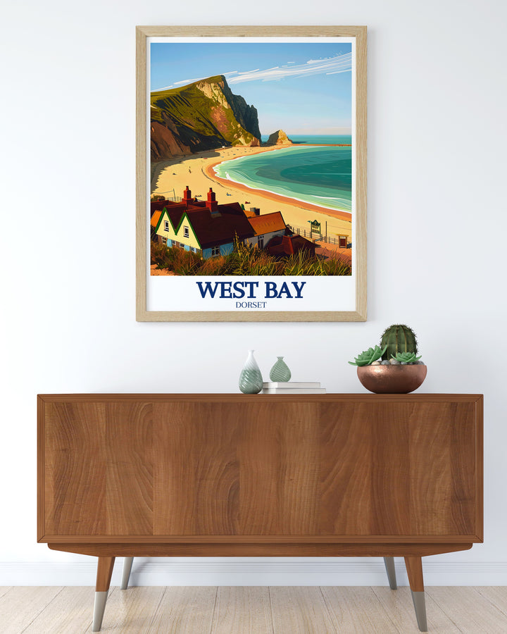 Jurassic Coast framed art captures the natural beauty and iconic cliffs of this world renowned coastal region. Ideal for nature lovers and travelers, this artwork adds a sense of adventure and timeless beauty to your home, offering a glimpse into the wonders of the UKs coastline.