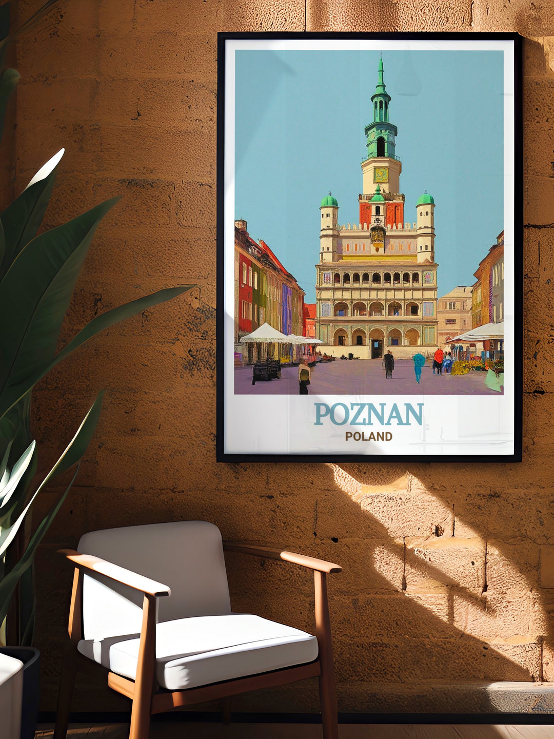 Poznan Town Hall elegant home decor brings a piece of Polish history into your space with detailed and vibrant wall art perfect for anyone looking to add a cultural and historical touch to their interior design.