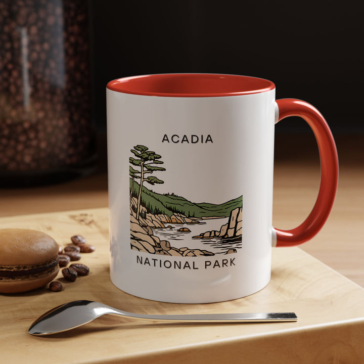 This Acadia National Park mug captures the park’s breathtaking charm with vibrant artwork. Dishwasher-safe and made from high-quality ceramic, it is ideal for coffee or tea lovers and a meaningful keepsake for outdoor enthusiasts.