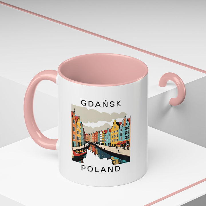 The Gdańsk Poland mug displays vibrant designs inspired by the city’s iconic landmarks. Perfect for any coffee or tea lover, it’s a great souvenir or gift for anyone fond of Poland’s rich history and stunning architecture.