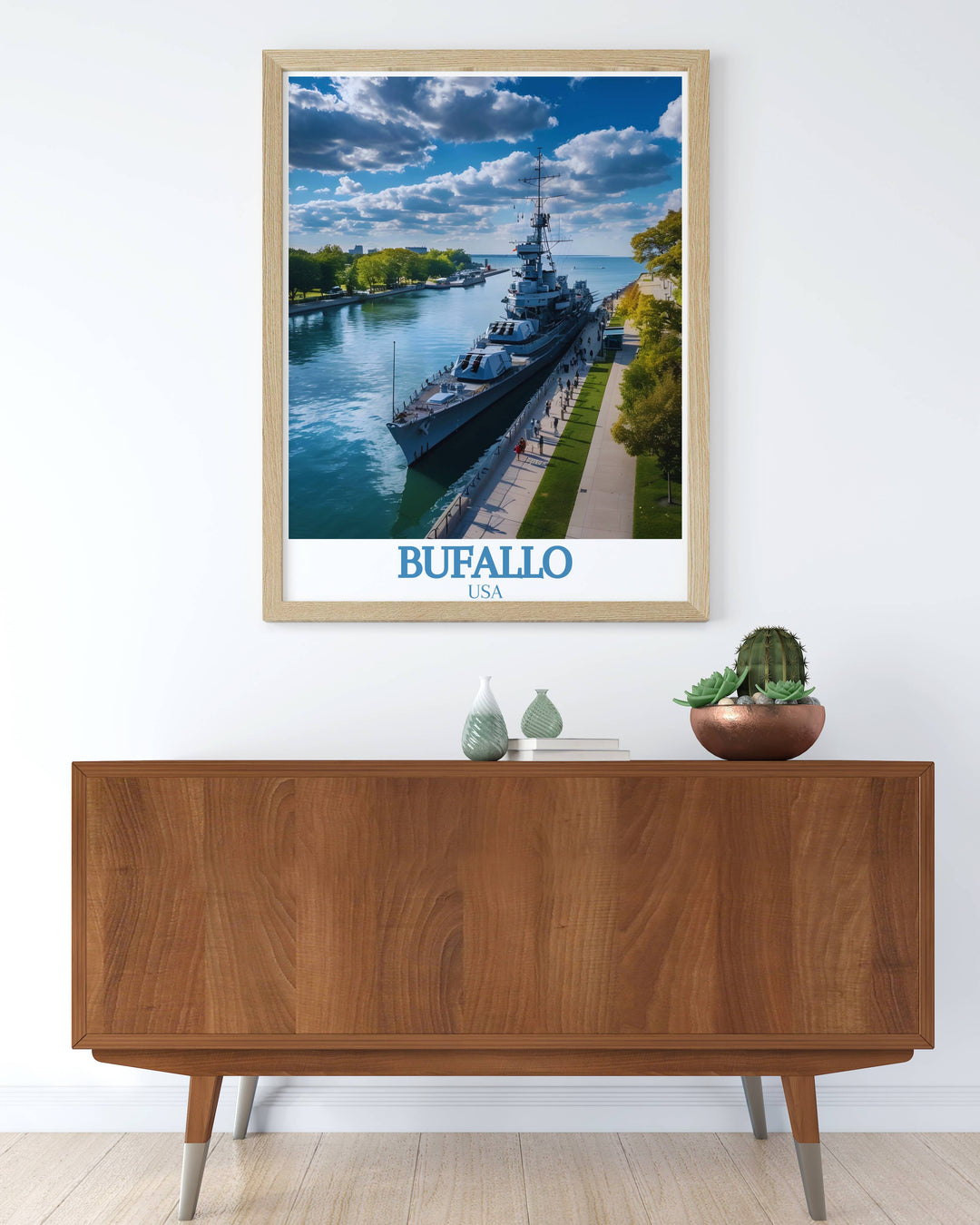 Stunning Buffalo Naval and Military Park wall art and photography perfect for enhancing your home decor with a touch of sophistication showcasing the grandeur of Buffalos heritage and iconic landmarks