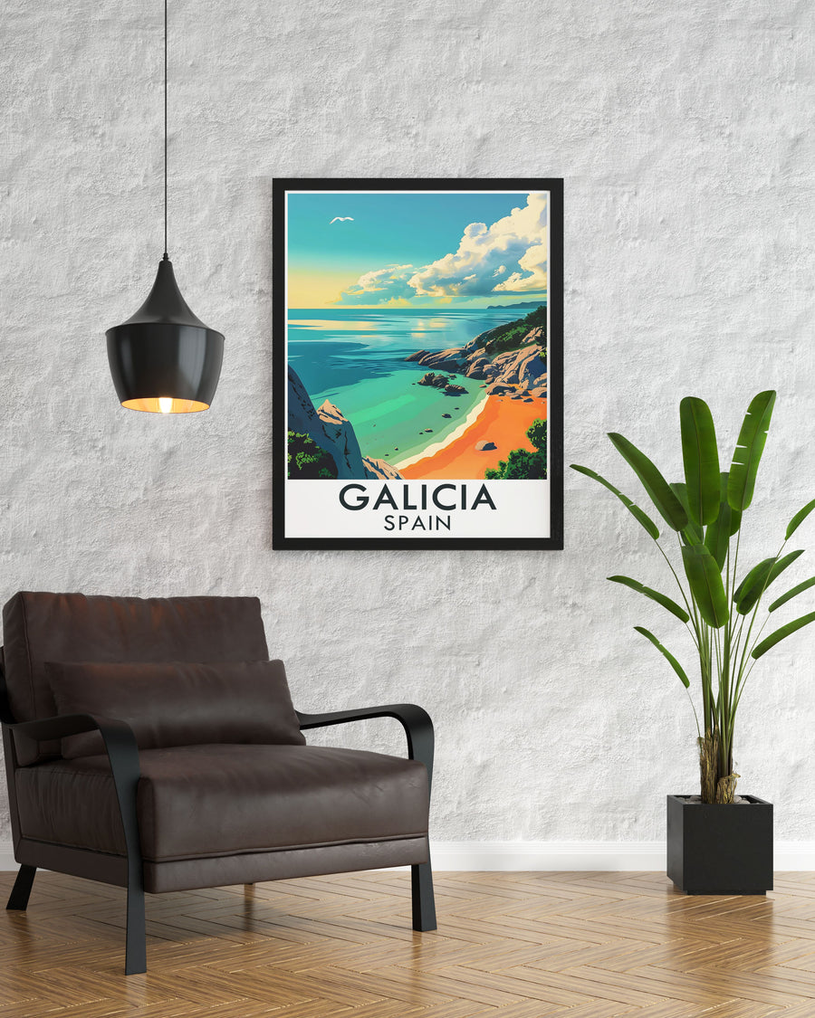 The unique flora and fauna of the Cíes Islands are showcased, celebrating the biodiversity and natural charm of Galicias paradise.