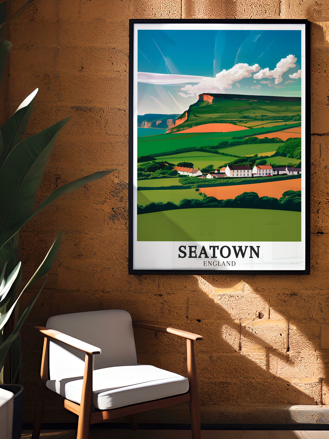 Elevate your home decor with Golden Cap Jurassic Coast and Seatown Beach Art prints. These travel prints feature the stunning views of Dorsets coastline and make a perfect addition to any living space or as a unique gift for coastal and travel lovers