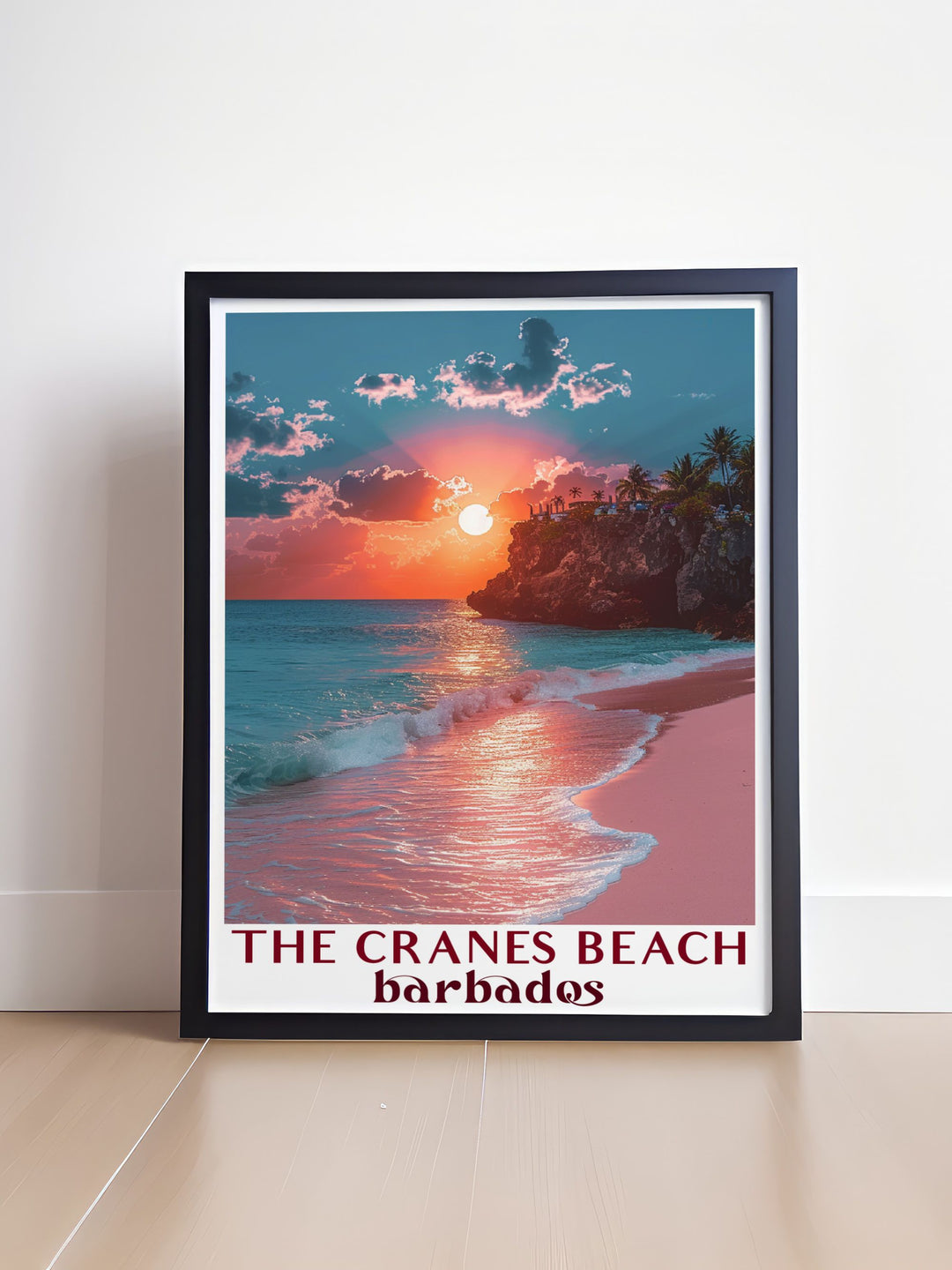 Barbados wall art showcasing the vibrant culture and stunning landscapes of the island, ideal for creating a warm and inviting tropical atmosphere in any living space.