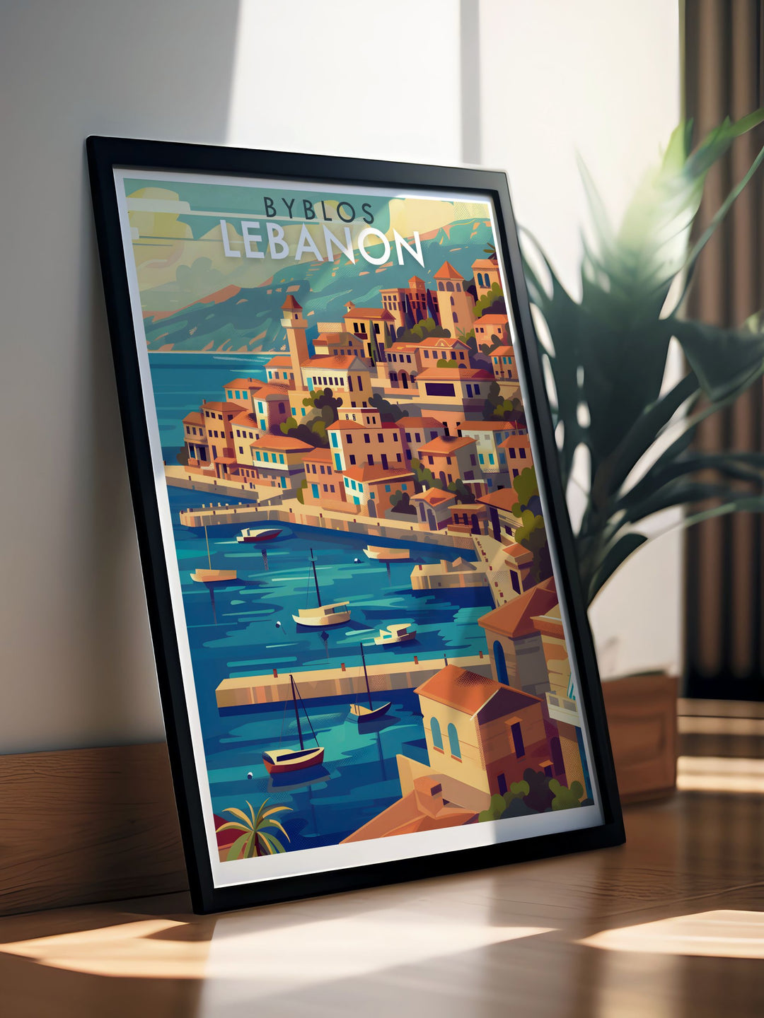Beirut Wall Art showcasing the essence of Lebanons bustling markets and serene vistas paired with Byblos photography bringing a touch of history and culture to your home decor
