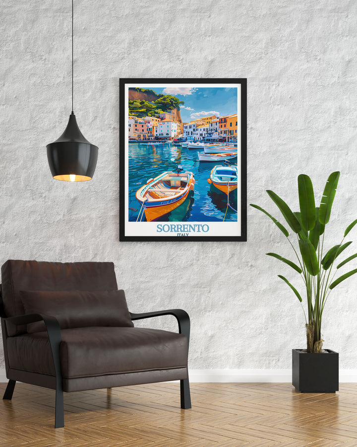 Discover the charm of Italy with our Sorrento poster and Marina Grande framed prints designed to bring colorful art and sophisticated décor to your living space.