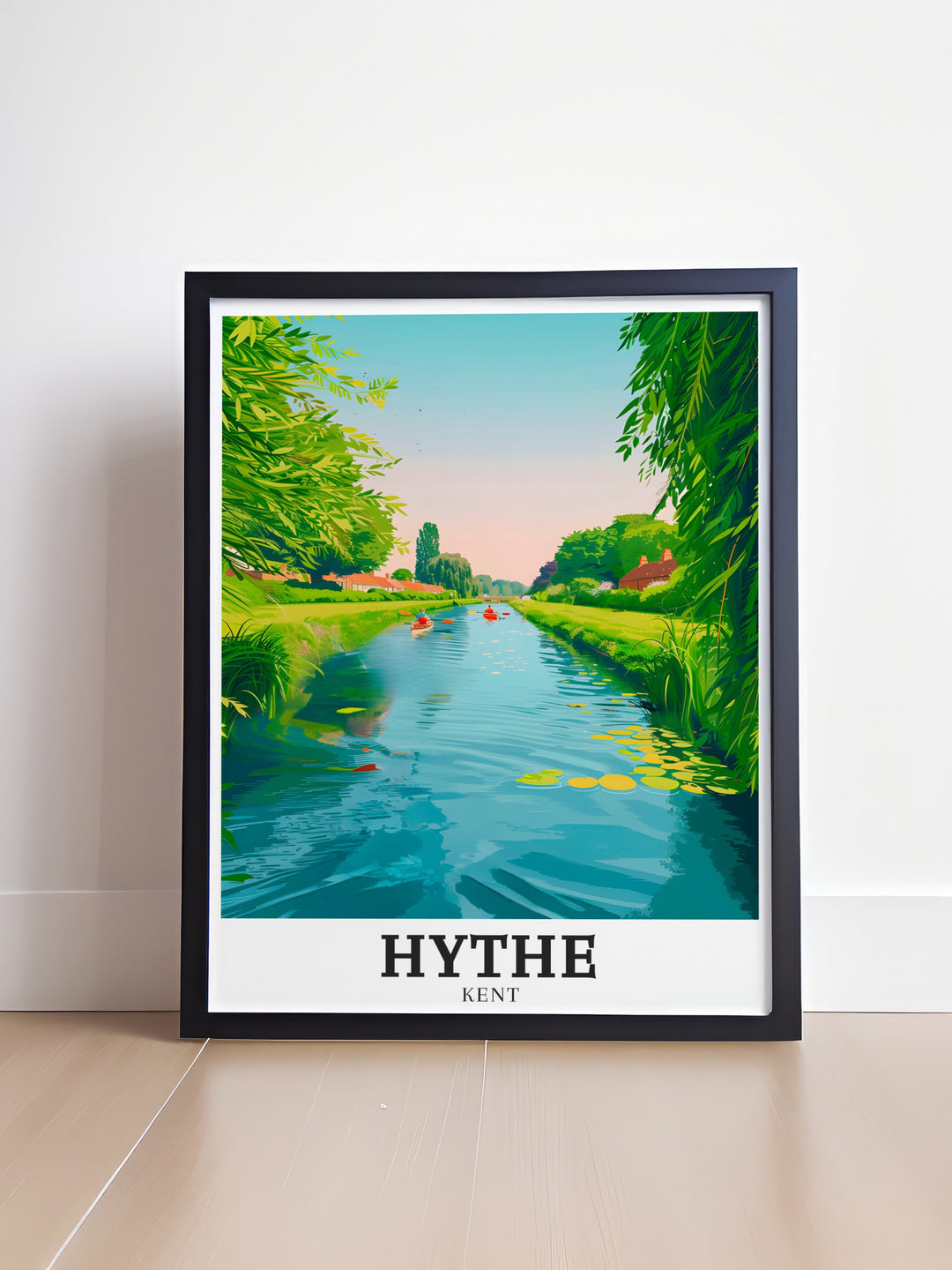 Enhance your home with a stunning travel art piece of Hythe military canal Old Cliff Line. This beautiful Kent artwork offers a tranquil view of nature perfect for modern home decor or as a thoughtful gift.