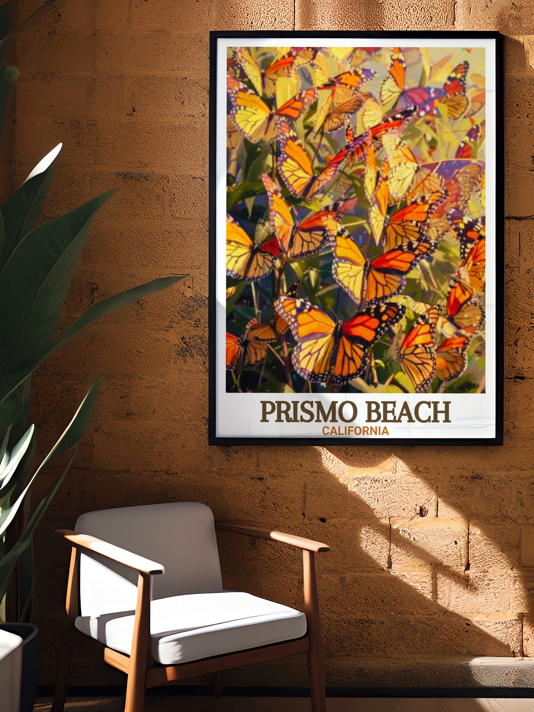 California Wall Decor showcasing the beauty of Pismo Beach a great addition to any room Monarch Butterfly Grove prints bring natural beauty and tranquility to your home