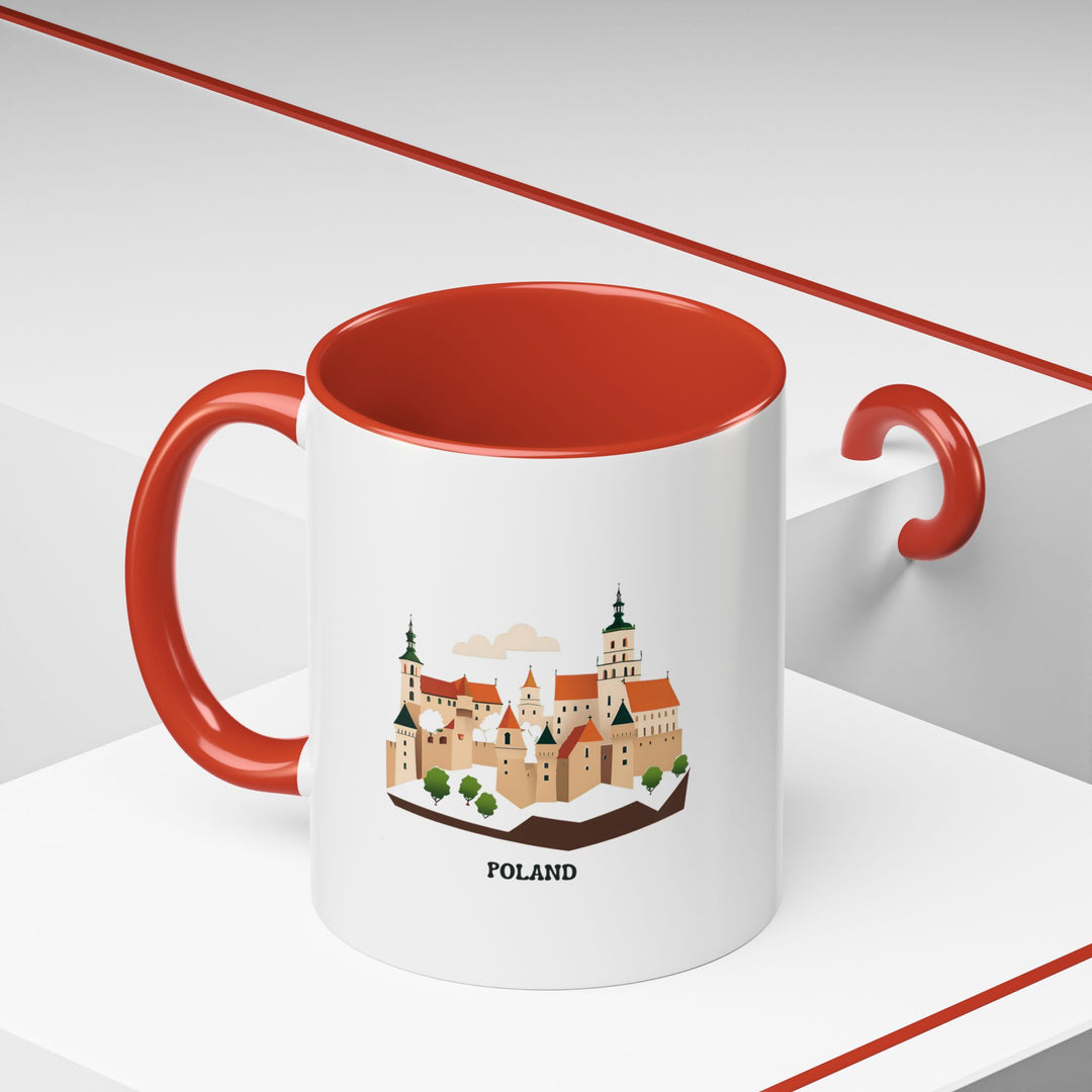 The Poland Mug is a celebration of Polish heritage, featuring beautiful designs of Wawel Castle and other landmarks. Durable and practical, it is dishwasher-safe and microwave-safe, making it a great gift for Poland lovers.