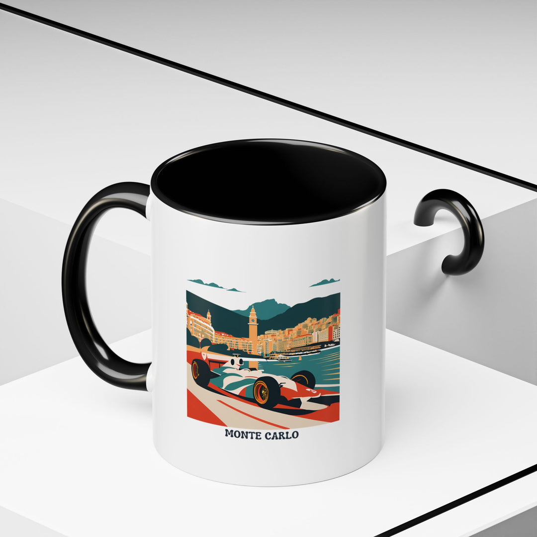 Celebrate Monte Carlo with this Monaco coffee mug, featuring a detailed print of the city’s stunning views. This durable ceramic mug is microwave-safe and dishwasher-safe, perfect for enjoying your favorite hot drinks.