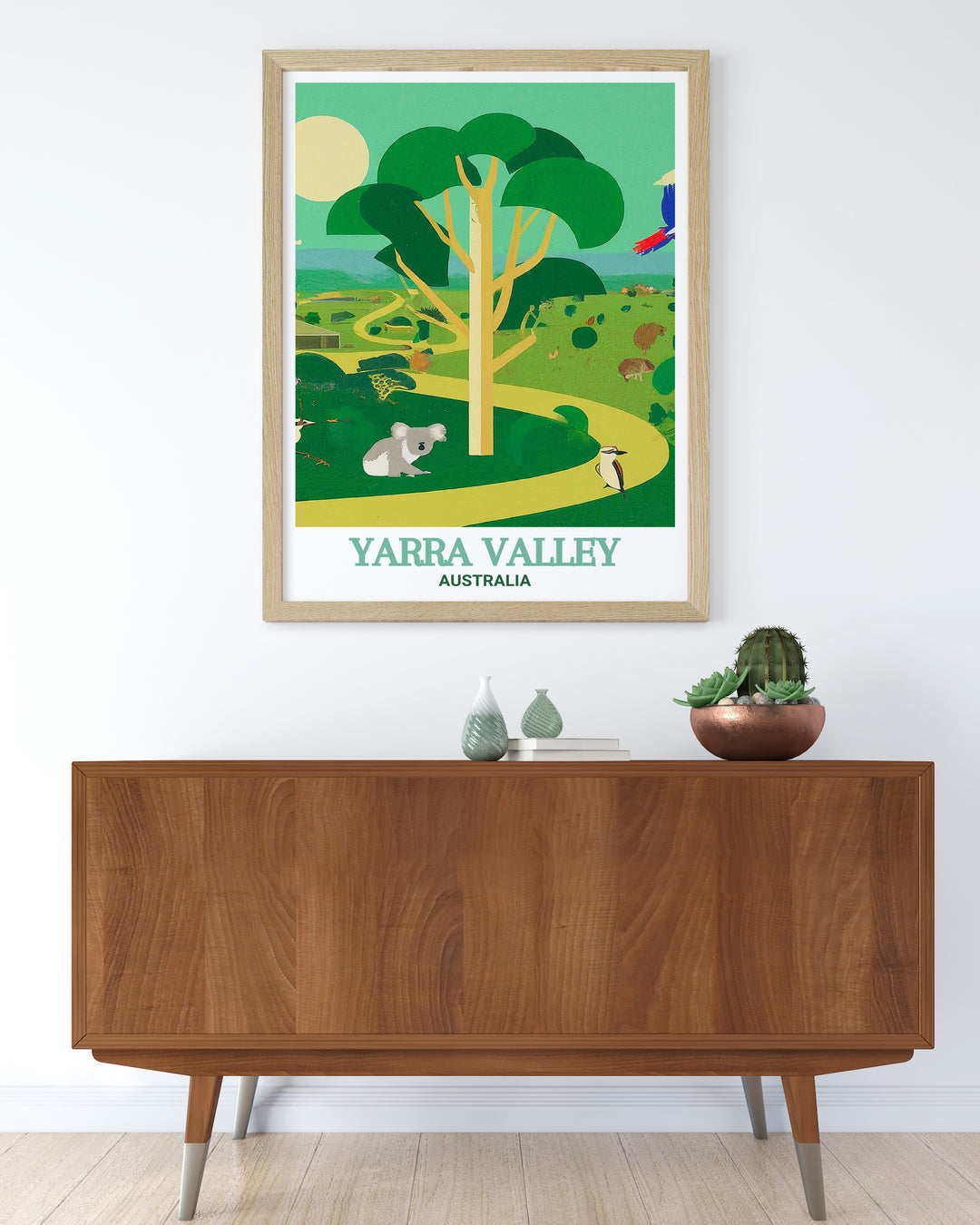 Yarra Valley wall art captures Australias scenic wine region in breathtaking detail. This framed art is perfect for those who enjoy nature inspired décor, bringing a touch of Australian landscapes into your home.