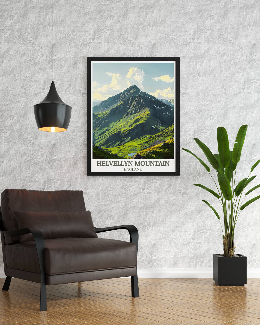 Helvellyn Mountain wall art featuring a stunning landscape of the Lake District perfect for adding a touch of nature to your home a great way to celebrate the beauty of national parks and the adventures they inspire an ideal gift for nature lovers