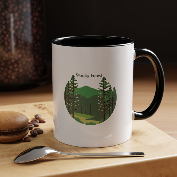 This Swinley Forest mug combines practical function with artistic beauty, displaying intricate artwork of the forests vibrant landscapes. Made from high-quality ceramic, dishwasher and microwave safe, suitable for everyday use or as a special keepsake for those who love Swinley Forest mugs.