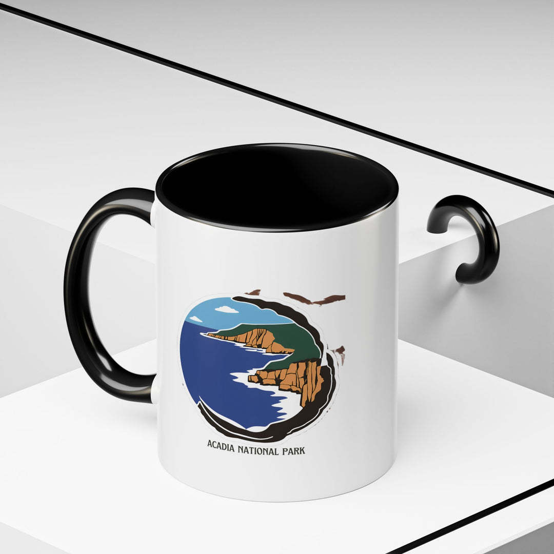 This Acadia National Park mug is the perfect way to enjoy your morning brew while celebrating Maine’s natural beauty. Featuring stunning artwork that represents the park’s landscapes, it is both durable and practical for daily use.