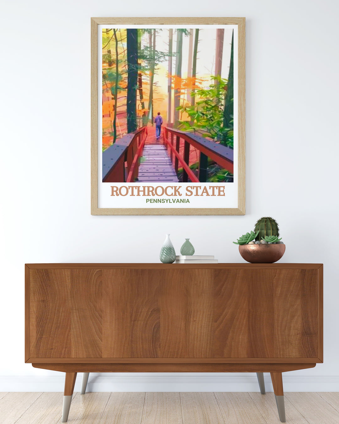 A beautiful representation of Pennsylvanias Rothrock State Forest and the Alan Seeger Natural Area, this travel poster is ideal for anyone who loves hiking, nature, or the beauty of Pennsylvanias landscapes. A perfect gift or decor piece.