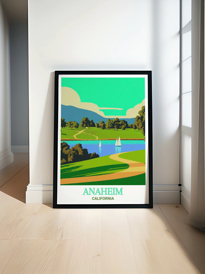 a picture of a poster of a golf course