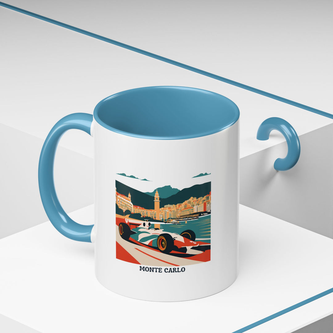 The Monte Carlo Monaco coffee mug features a high-quality print of the iconic Monaco skyline. Made from durable ceramic, it’s perfect for enjoying your morning coffee and is both dishwasher-safe and microwave-safe.