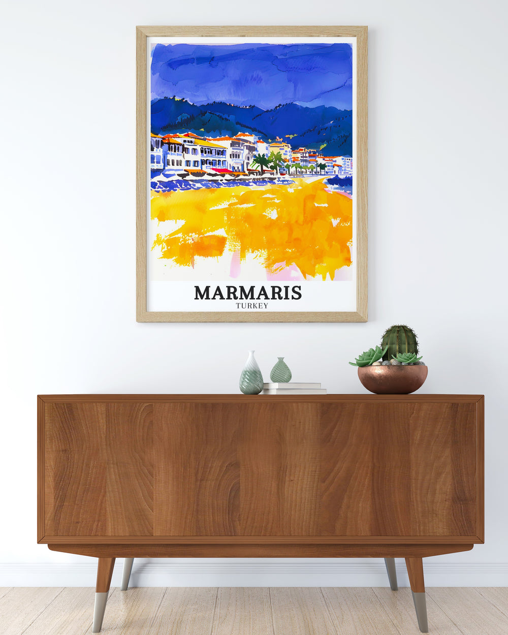 Turkey Travel Art featuring Marmaris and Clear Lake Coast Ranges Lake County A stunning representation of Turkish coastlines and perfect for adding Mediterranean flair to your home decor Marmaris Poster Print is a must have for any travel enthusiast or art lover