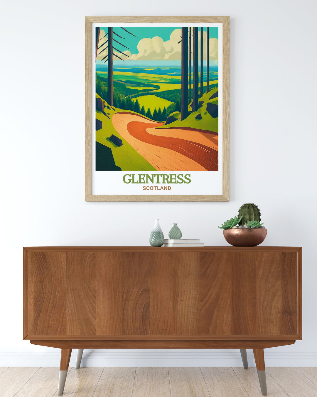 Cycling wall art featuring Glentress Mountain Bike Trails and the breathtaking Tweed Valley in Scotland a perfect framed print for those who love mountain biking or for anyone who enjoys Scotland wall art that reflects nature and outdoor excitement