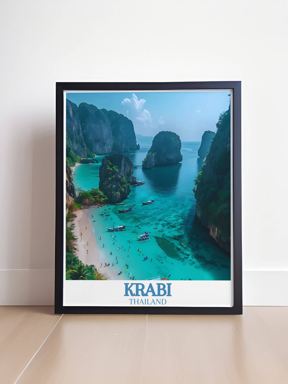 Enhance your living space with our vibrant Railay Beach Framed Prints and Thailand Travel Art. These prints showcase the natural beauty of Railay Beach making them an ideal addition to your home or office decor.