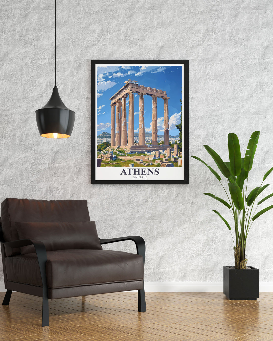 Athens Greece Print featuring Templeof Olympian Zeus offering a glimpse into one of Athens most significant historical landmarks ideal for wall art and gifts celebrating Greek heritage and beauty