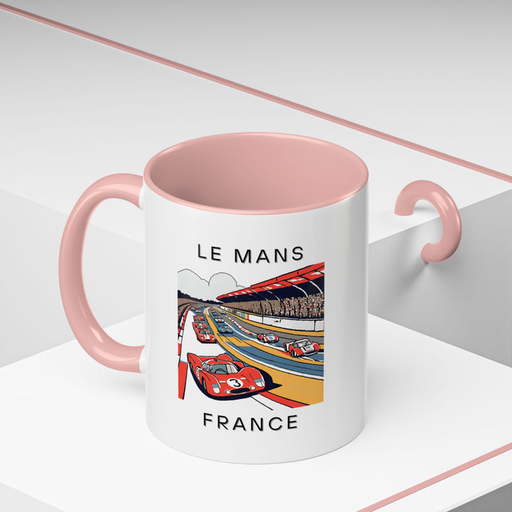 A charming Le Mans France mug showcasing the city’s beauty. With vibrant artwork, it’s perfect for those who love French culture. Dishwasher and microwave safe for everyday use, it’s both practical and stylish.