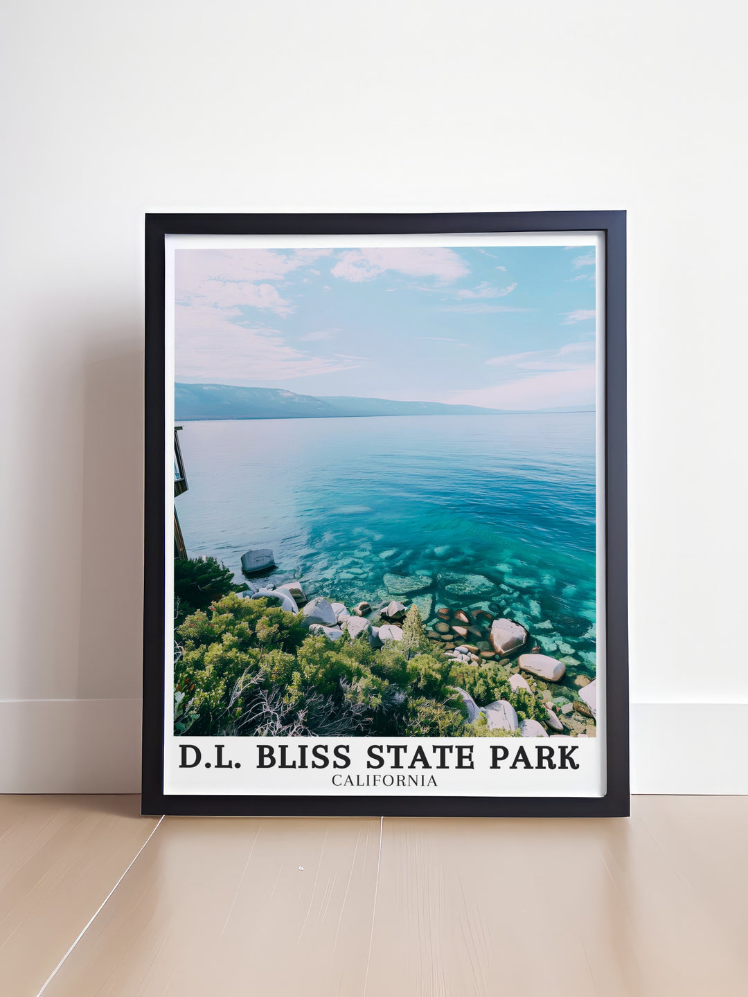 Our Rubicon Point Lake Tahoe artwork offers a glimpse into the scenic beauty of Bliss State Park. These California State Parks prints are perfect for bringing the outdoors inside enhancing your home with the natural beauty of Lake Tahoe and its picturesque surroundings