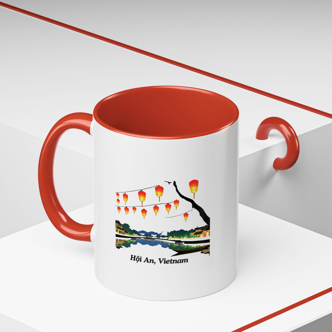 The Hoi An Vietnam mug celebrates the city’s unique heritage with detailed artwork. Durable and dishwasher-safe, it is perfect for daily use or as a thoughtful gift for fans of Hoi An.