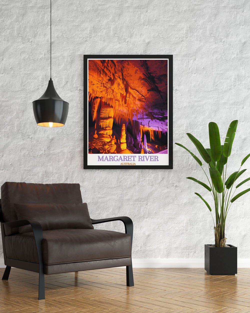 Transform your living space with Australia Travel Art showcasing the serene beauty of Margaret River and Mammoth Cave ideal for nature lovers and art enthusiasts