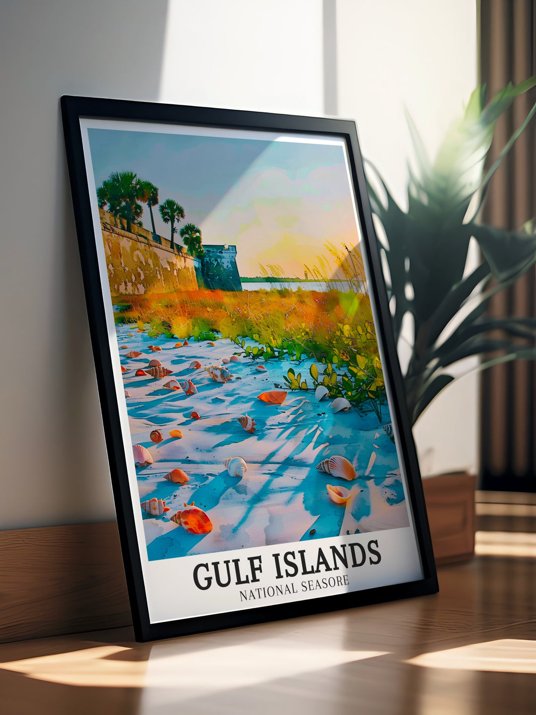 Our Pensacola Bay vintage poster evokes a nostalgic view of one of Floridas most beloved coastal spots. With muted colors and a retro design, this poster captures the charm of the bays calm waters and scenic beauty. Its a perfect choice for those looking to add a vintage coastal theme to their home.