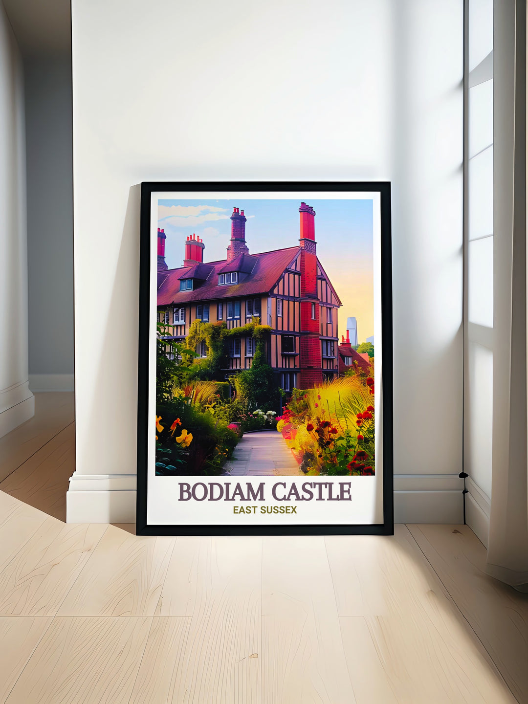 Explore the timeless beauty of Great Dixter House and Gardens with our modern prints designed to elevate your home decor perfect for adding a touch of elegance to any living room bedroom or office space