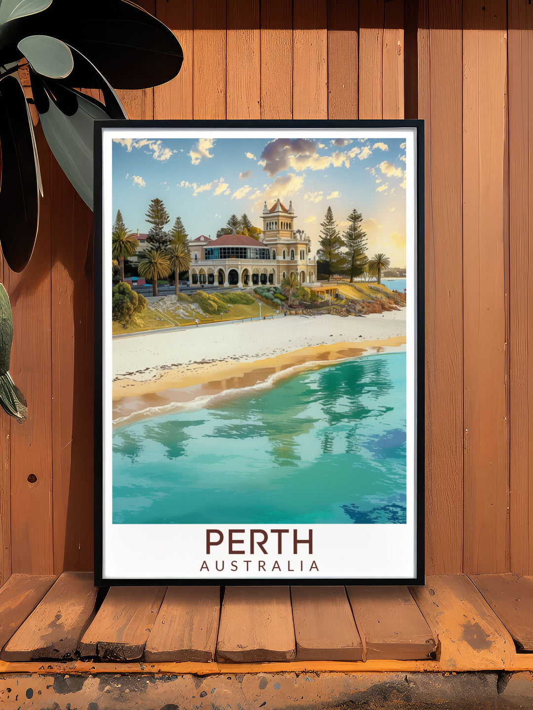 Explore our collection of Cottesloe Beach modern art perfect for adding a serene coastal vibe to your home. These stunning prints showcase the beauty of this popular Australian beach making them an ideal choice for modern interiors