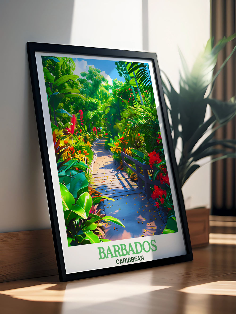 Andromeda Botanic Gardens Framed Prints showcase the exquisite beauty of Barbados tropical gardens. These prints feature intricate details of the islands lush plant life and vibrant colors. Perfect for those who appreciate the natural splendor of the Caribbean, these framed prints add a sophisticated and fresh touch to any room in your home.