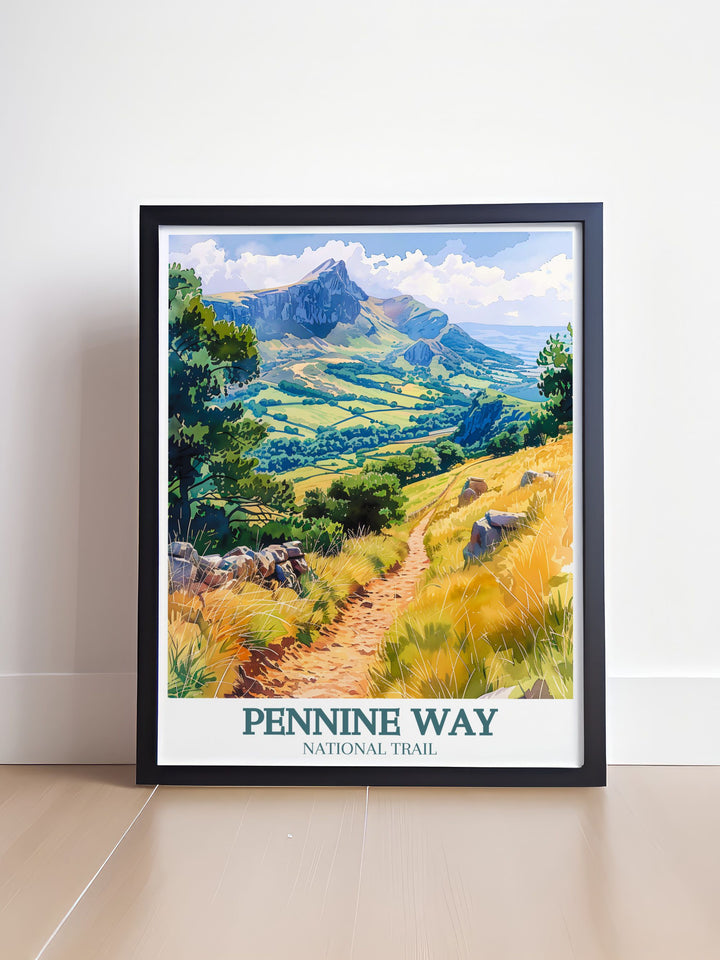 Bucket List Prints featuring the Pennines ideal for travelers and hikers who dream of exploring the scenic trails and natural wonders of the Pennine Way and North Pennines
