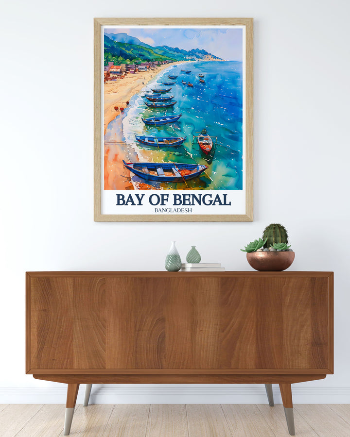 Captivating Buriganga river, Dhaka, Bay of Bengal photo art showcasing the vibrant culture and scenic beauty of Bangladesh a perfect addition to your wall art collection.