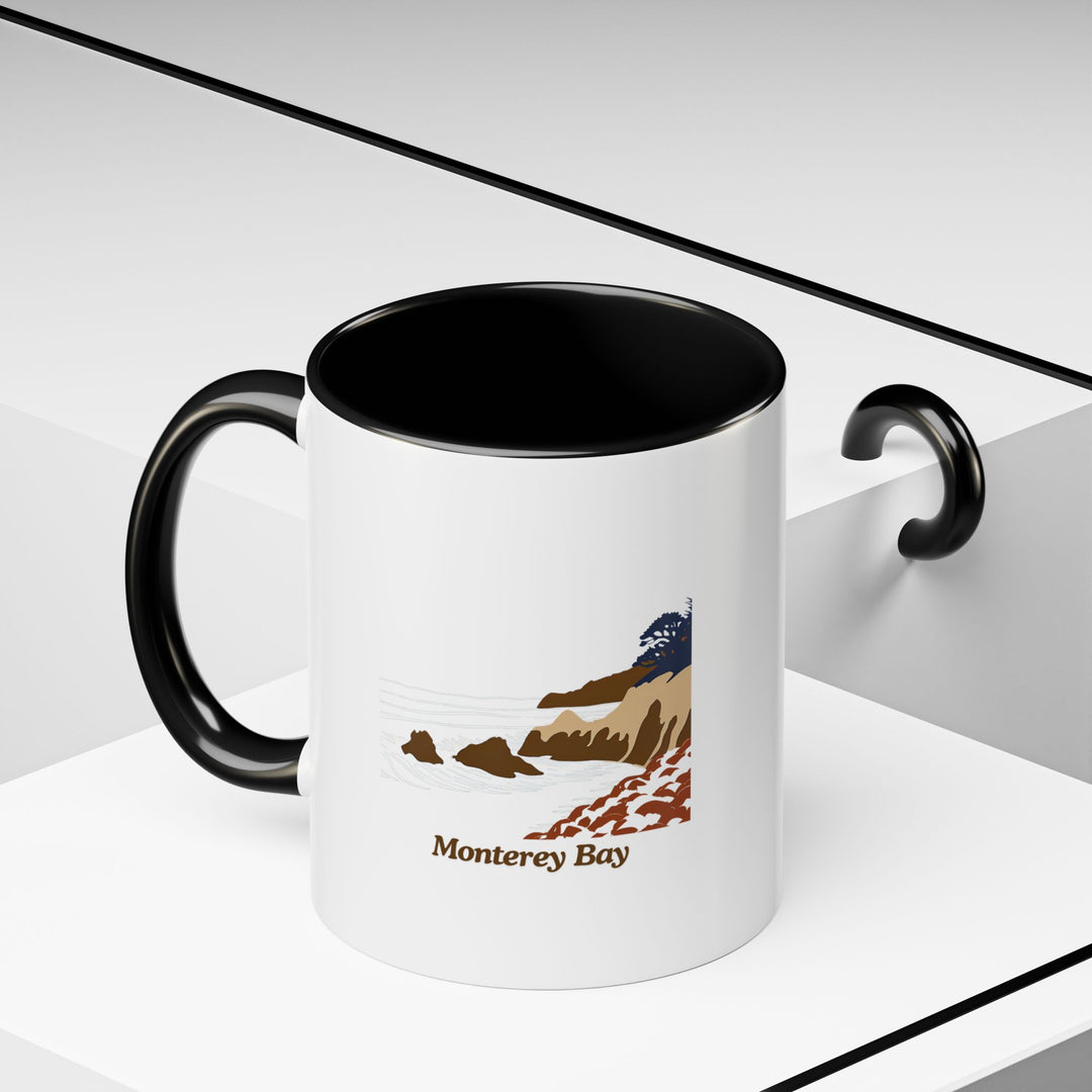 This Monterey Bay mug highlights the area’s coastal allure with elegant designs. Dishwasher-safe and durable, it is perfect for hot drinks and makes a thoughtful gift or collector’s item for fans of Monterey Bay.