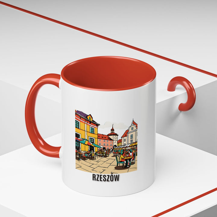 This Rzeszów mug highlights the beauty and tradition of one of Poland’s most beloved cities. Crafted from durable ceramic, it is dishwasher safe and makes a thoughtful gift for travel enthusiasts and cultural admirers.