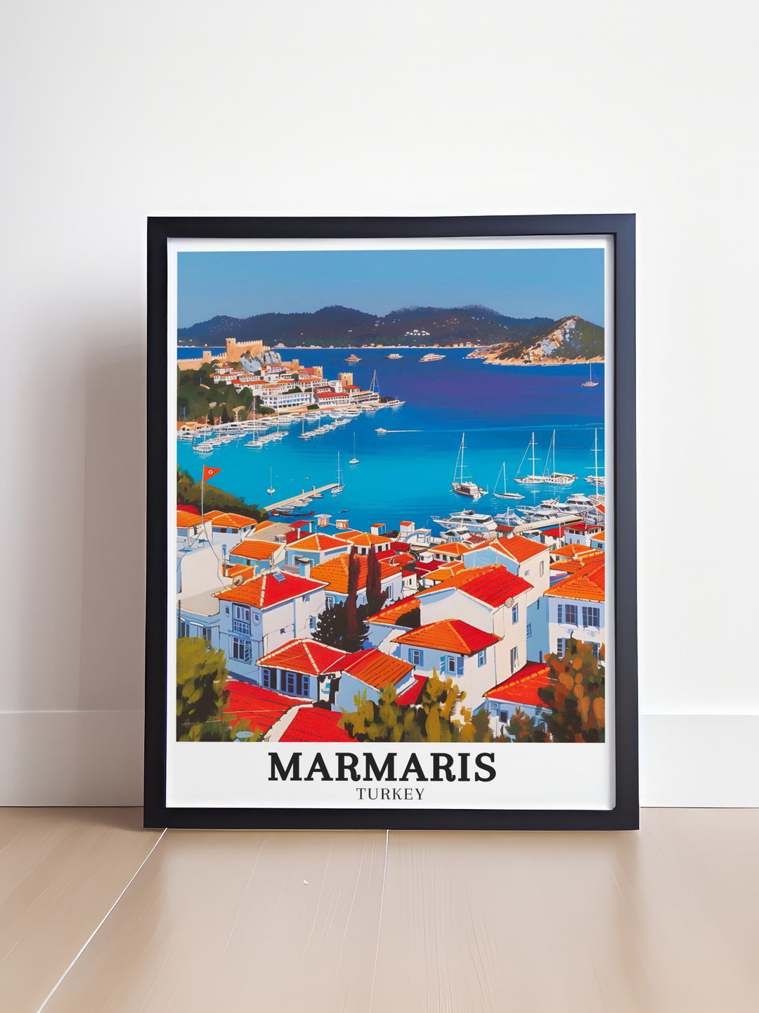 Marmaris Gift and Icmeler Bay Icmeler Beach Artwork are perfect for any occasion Whether it is for a birthday or an anniversary these Turkey Prints offer a meaningful and lasting present that captures the beauty of Turkey's coastal landscapes in a unique and artistic way