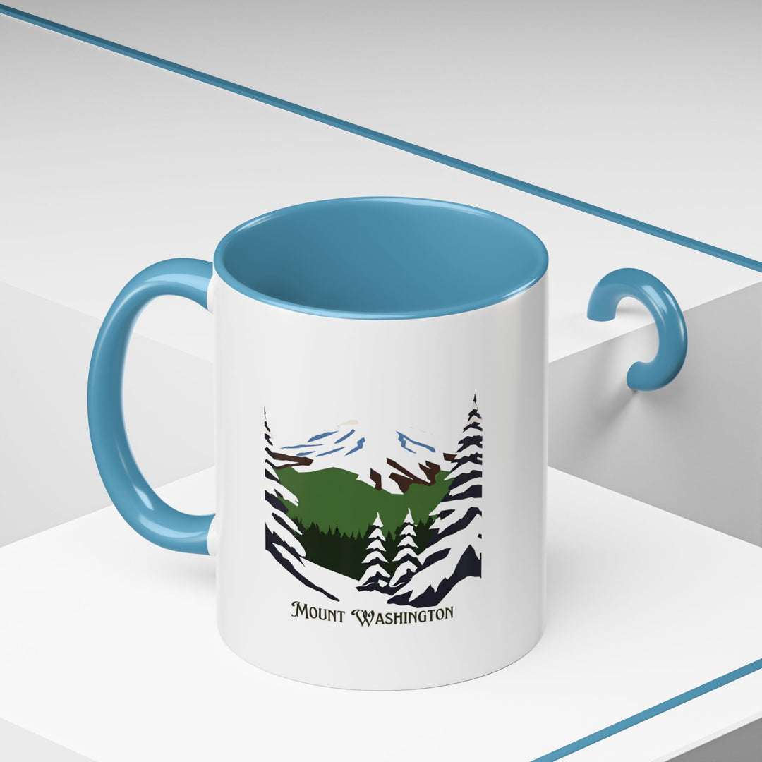 This Mount Washington mug blends artistic craftsmanship with practicality. Featuring stunning designs inspired by the White Mountains, it is dishwasher-safe and made from durable ceramic, making it ideal for coffee or tea lovers. A great gift for collectors.