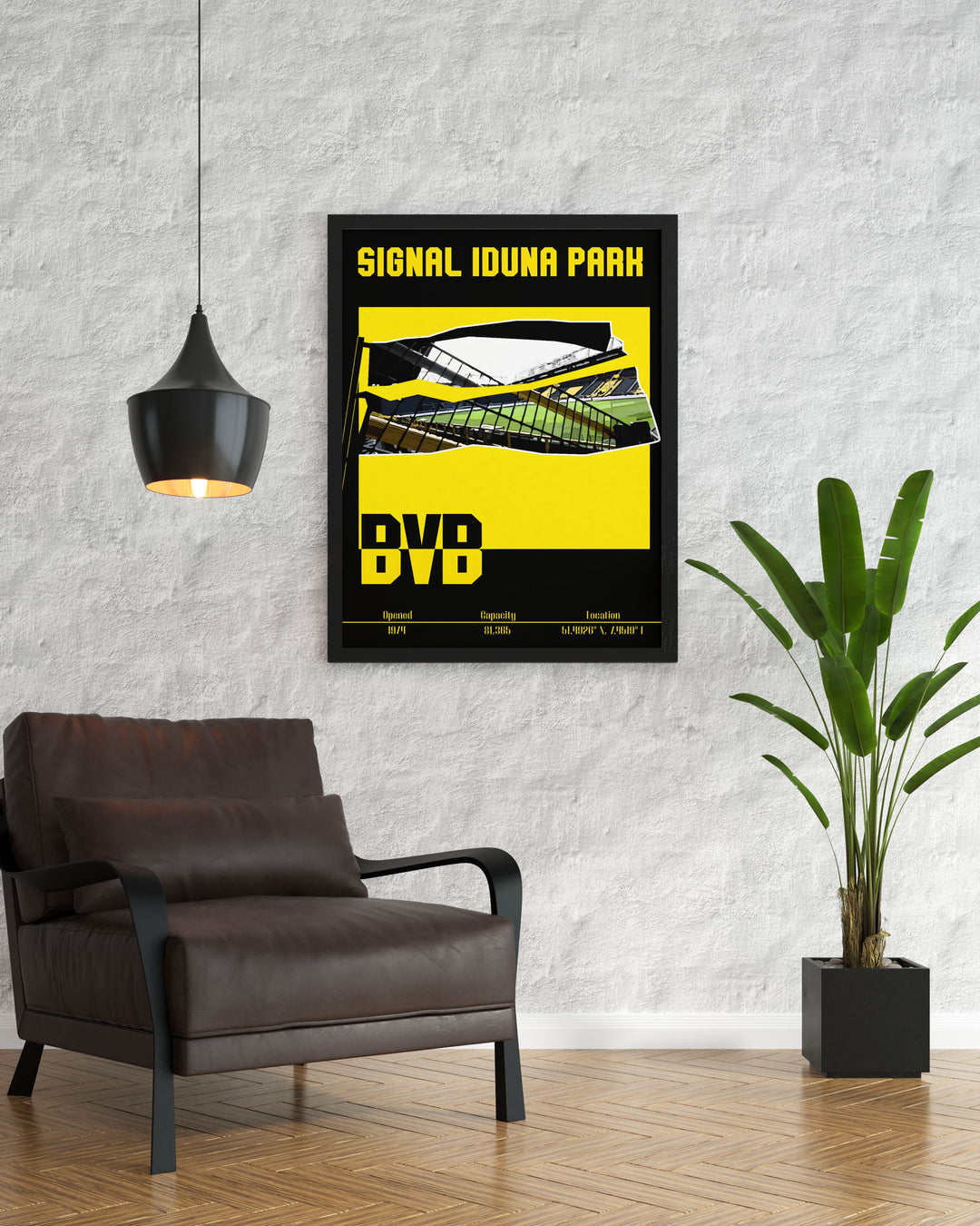 Bring the excitement of Dortmund 2024 into your space with this exclusive Marco Reus Art highlighting the spirit of Signal Iduna Park and the future stars of Borussia Dortmund including Karim Adeyemi