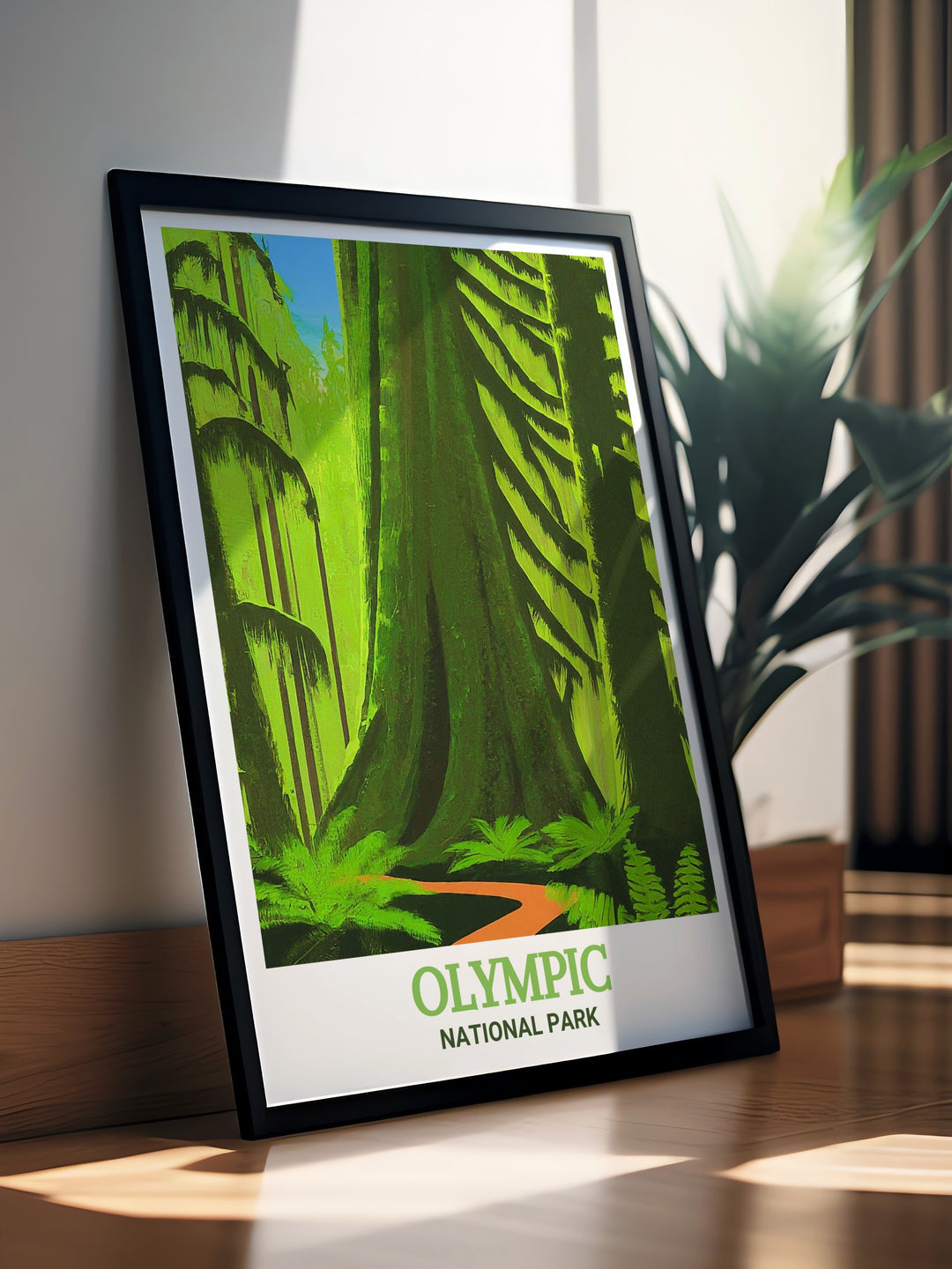 Celebrate the timeless charm of Olympic National Park with this beautifully crafted framed art, highlighting the parks stunning vistas and rich biodiversity. The classic framing adds sophistication and depth, making it a thoughtful gift for travel enthusiasts and nature admirers alike.