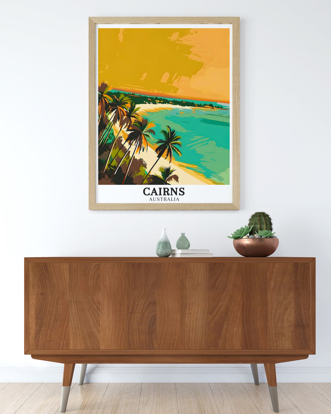 Queensland Modern Decor that brings the beauty of Australia into your home. Perfect for those who love Australia Travel and unique wall art. This Queensland Artwork adds a touch of elegance and serenity to any living space or office