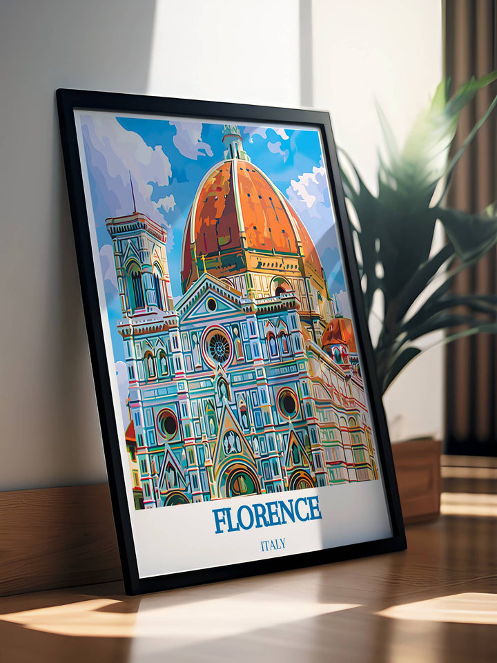 Duomo di Firenze stunning prints perfect for Italian art enthusiasts these prints showcase the iconic Florence cathedral and are a beautiful addition to any home or office space