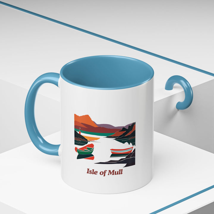 Bring the spirit of the Isle of Mull into your home with this stylish mug. Featuring artwork inspired by the island’s beauty, it is dishwasher-safe and perfect for hot beverages, making it a great keepsake.