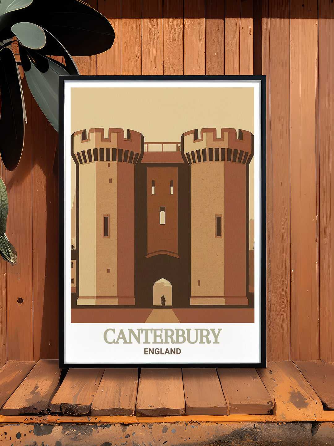 Experience the grandeur of Canterburys Westgate Towers with this elegant canvas art, capturing the intricate details of the medieval architecture. This print adds a sophisticated touch to any room, ideal for those who love British history and heritage.