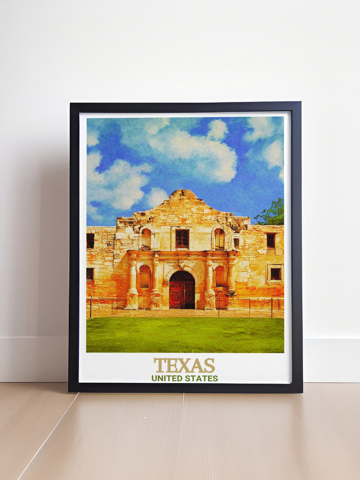 Guadalupe Texas USA and the breathtaking views of El Capitan Texas in this National Park Poster. Perfect for any room. Includes stunning details from The Alamo.